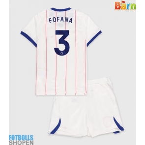 Billiga Chelsea Wesley Fofana #3 Tredjeställ Barn 2026-27 Kortärmad (+ Korta byxor)